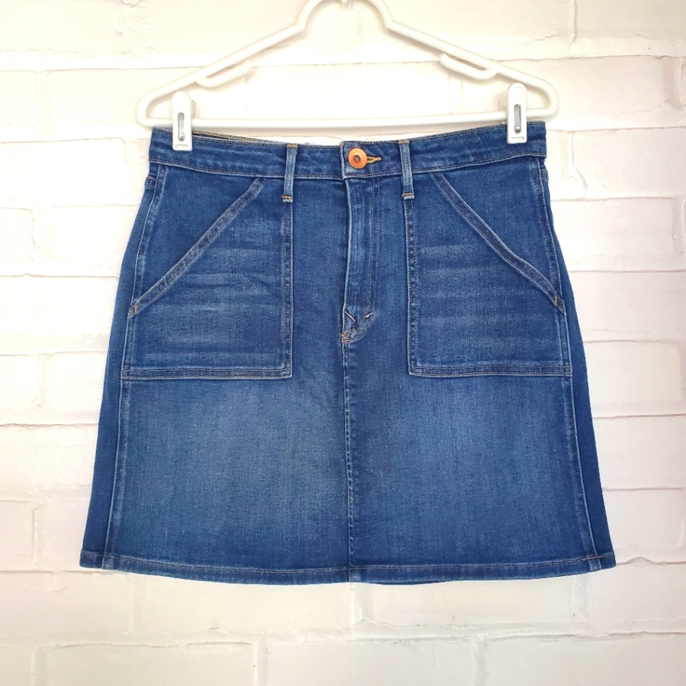 Vinyard Vines Blue Denim Jean Skirt Size 29
